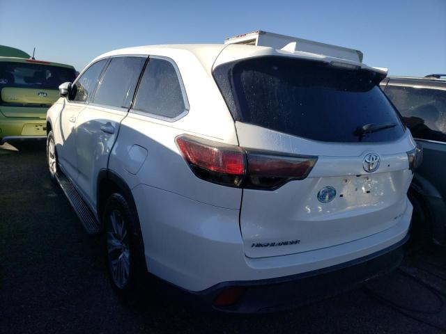 Photo 3 from auction – 2014 TOYOTA HIGHLANDER with VIN 5TDBKRFH8ES036852