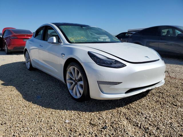 TESLA MODEL 3 2020 with VIN 5YJ3E1EB5LF513572 - Photo from auction