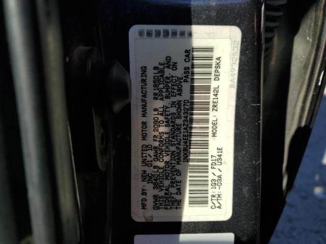 Photo 10 from auction – 2010 TOYOTA COROLLA BA with VIN 1NXBU4EE1AZ343270