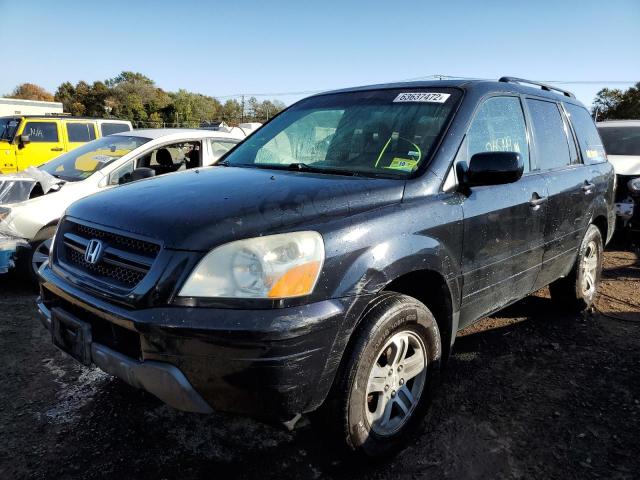 Photo 2 from auction – 2004 HONDA PILOT EXL with VIN 2HKYF18614H525352