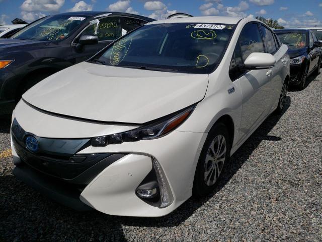 Photo 2 from auction – 2020 TOYOTA PRIUS PRIM with VIN JTDKARFP3L3154459