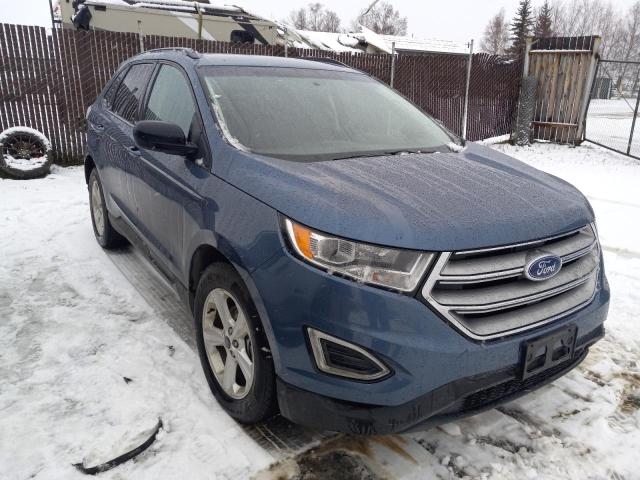 FORD EDGE SE 2018 with VIN 2FMPK3G91JBB11795 - Photo from auction
