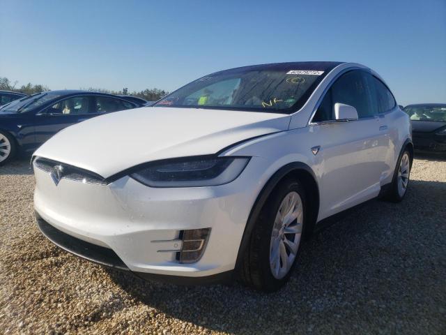 Photo 2 from auction – 2017 TESLA MODEL X with VIN 5YJXCBE25HF034606