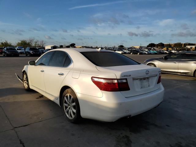 Photo 3 from auction – 2007 LEXUS LS 460 with VIN JTHBL46F875046772