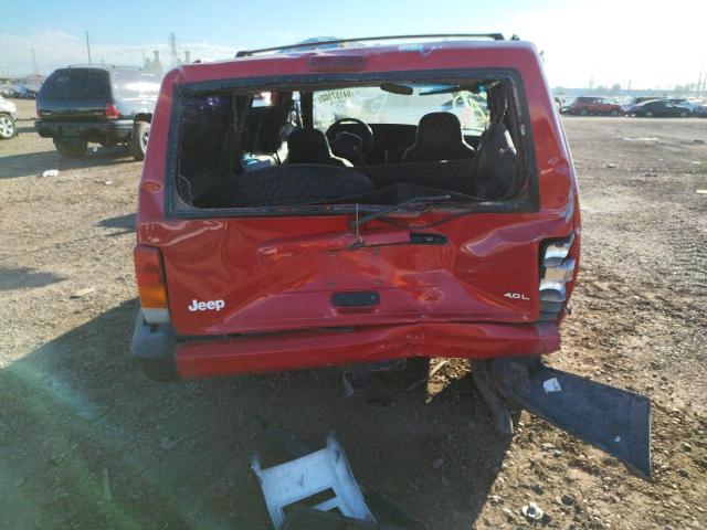 Photo 9 from auction – 1999 JEEP CHEROKEE S with VIN 1J4FF68S8XL569103