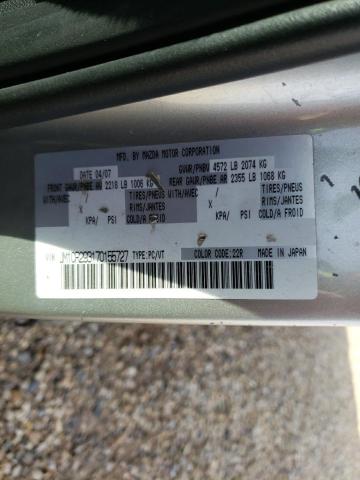 Photo 10 from auction – 2007 MAZDA 5 with VIN JM1CR293170155727
