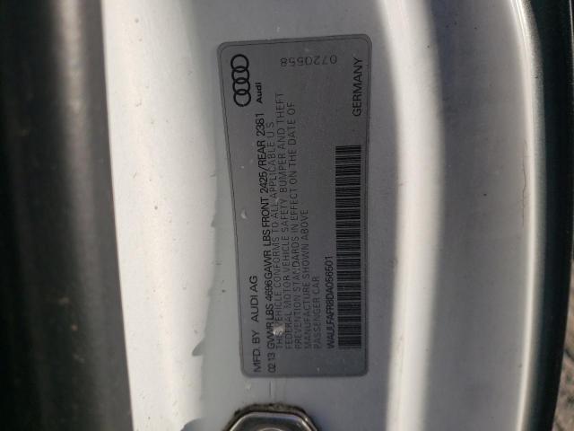 Photo 10 from auction – 2013 AUDI A5 PREMIUM with VIN WAULFAFR8DA056501