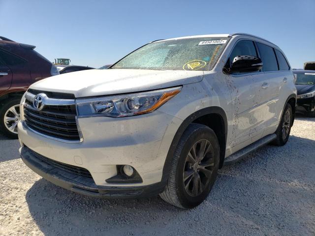 Photo 2 from auction – 2015 TOYOTA HIGHLANDER with VIN 5TDKKRFH2FS074353