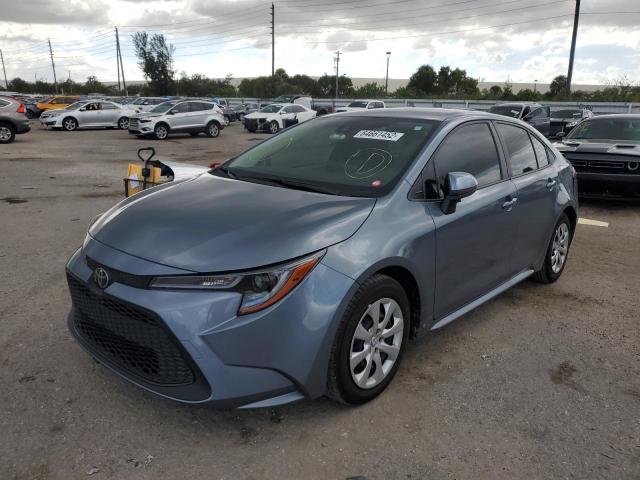 Photo 2 from auction – 2022 TOYOTA COROLLA LE with VIN JTDEPMAE7N3000151