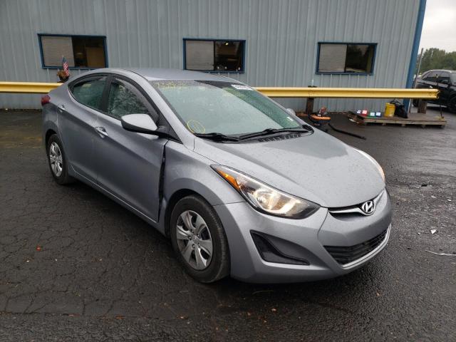 HYUNDAI ELANTRA SE 2016 with VIN 5NPDH4AE7GH765960 - Photo from auction