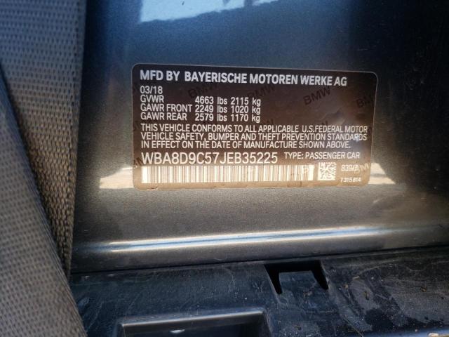 Photo 10 from auction – 2018 BMW 330 XI with VIN WBA8D9C57JEB35225