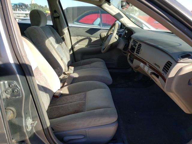 Photo 5 from auction – 2005 CHEVROLET IMPALA with VIN 2G1WF52E059341970