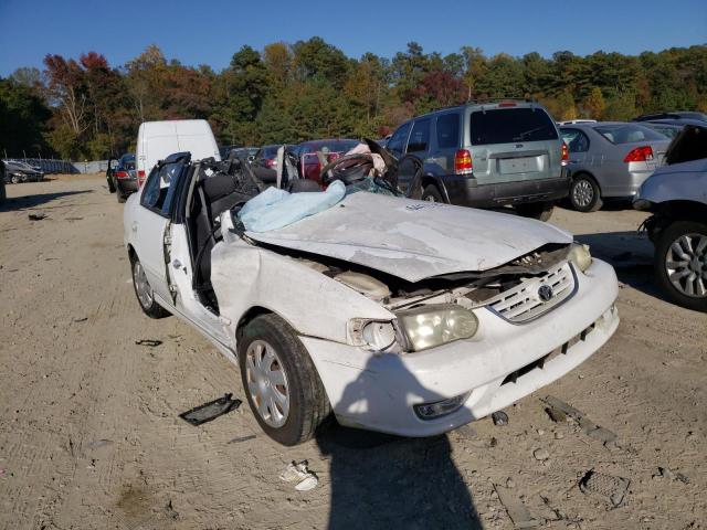 TOYOTA COROLLA CE 2002 with VIN 2T1BR12E72C579655 - Photo from auction