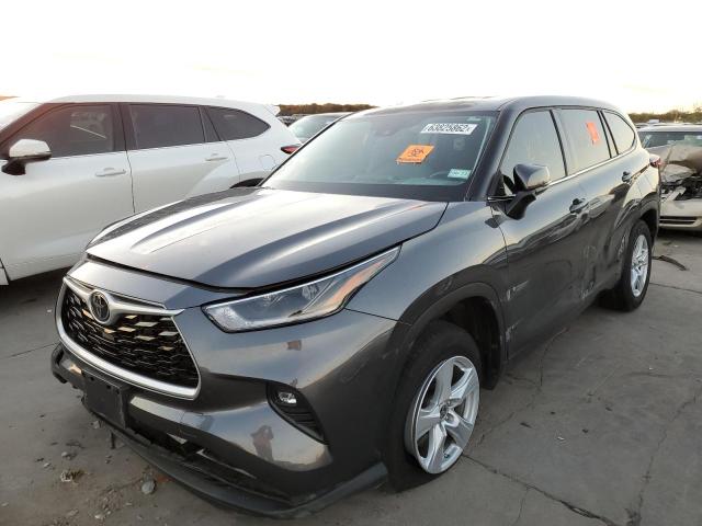 Photo 2 from auction – 2021 TOYOTA HIGHLANDER with VIN 5TDZZRAH3MS531962