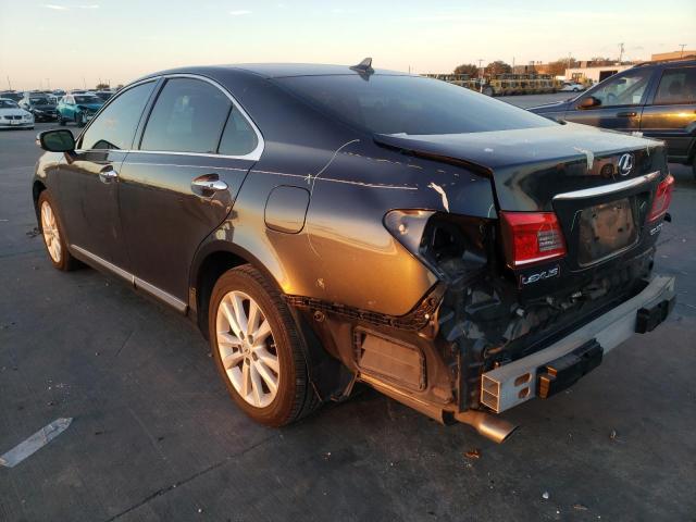 Photo 3 from auction – 2010 LEXUS ES 350 with VIN JTHBK1EG5A2393769