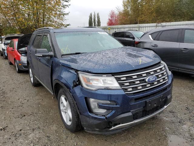FORD EXPLORER X 2017 with VIN 1FM5K8DH3HGA88703 - Photo from auction