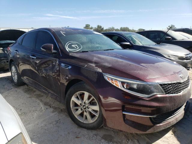 KIA OPTIMA LX 2018 with VIN 5XXGT4L36JG197677 - Photo from auction