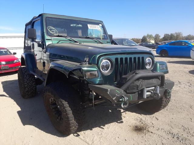JEEP WRANGLER / 2001 with VIN 1J4FA59S01P343449 - Photo from auction