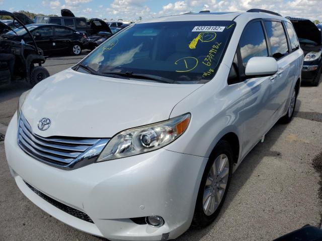 Photo 2 from auction – 2011 TOYOTA SIENNA XLE with VIN 5TDYK3DC9BS014546
