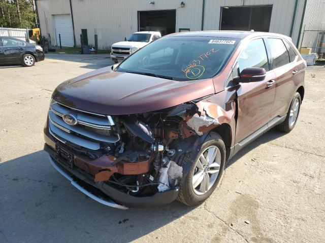 Photo 9 from auction – 2016 FORD EDGE SEL with VIN 2FMPK4J8XGBC11683