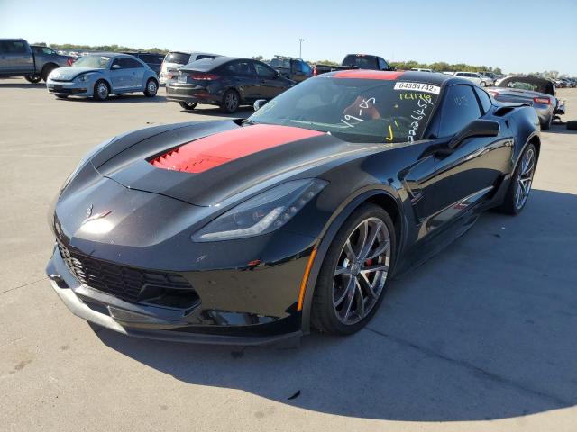 Photo 2 from auction – 2019 CHEVROLET CORVETTE G with VIN 1G1YW2D70K5121176