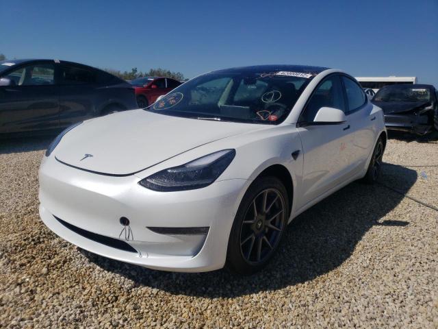 Photo 2 from auction – 2022 TESLA MODEL 3 with VIN 5YJ3E1EB2NF170707