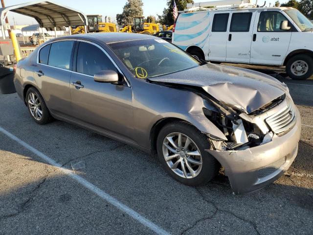 INFINITI G35 2008 with VIN JNKBV61E48M209672 - Photo from auction