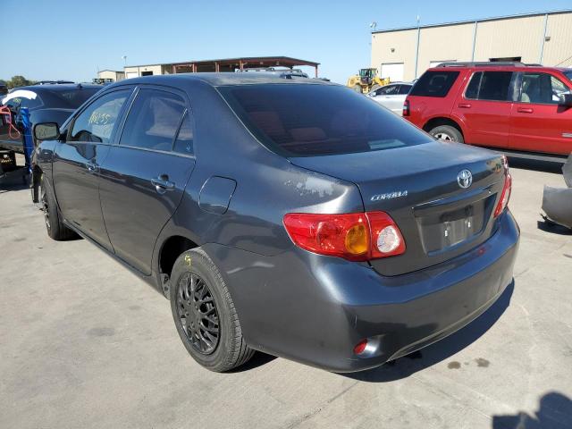 Photo 3 from auction – 2009 TOYOTA COROLLA BA with VIN 2T1BU40E49C177928