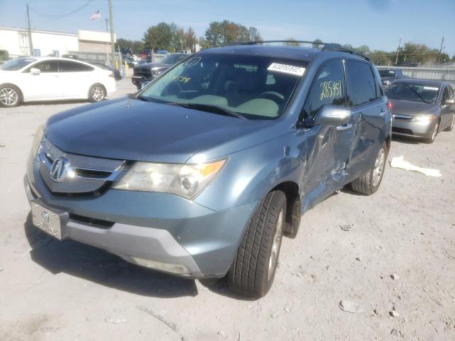 Photo 2 from auction – 2007 ACURA MDX TECHNO with VIN 2HNYD28417H544534