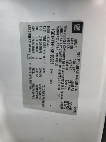 Photo 10 from auction – 2011 CHEVROLET SILVERADO with VIN 1GC1KYEG2BF100281