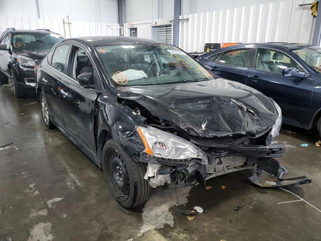 NISSAN SENTRA S 2013 with VIN 3N1AB7AP7DL634176 - Photo from auction