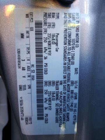 Photo 10 from auction – 2014 FORD FOCUS ST with VIN 1FADP3L96EL430152