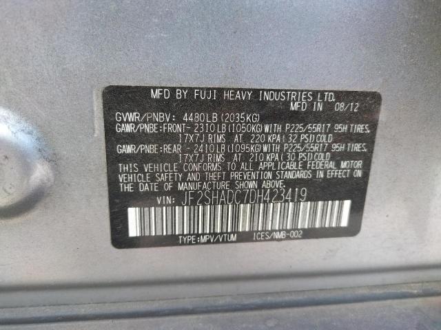 Photo 10 from auction – 2013 SUBARU FORESTER 2 with VIN JF2SHADC7DH423419