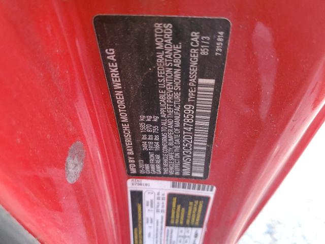 Photo 10 from auction – 2013 MINI COOPER S with VIN WMWSV3C52DT478599