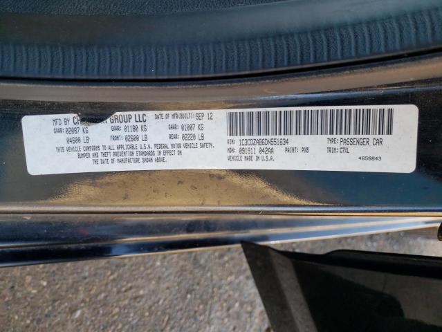 Photo 10 from auction – 2013 DODGE AVENGER SE with VIN 1C3CDZAB6DN551634