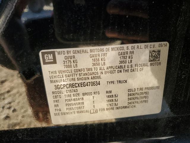 Photo 10 from auction – 2014 CHEVROLET SILVERADO with VIN 3GCPCRECXEG470634