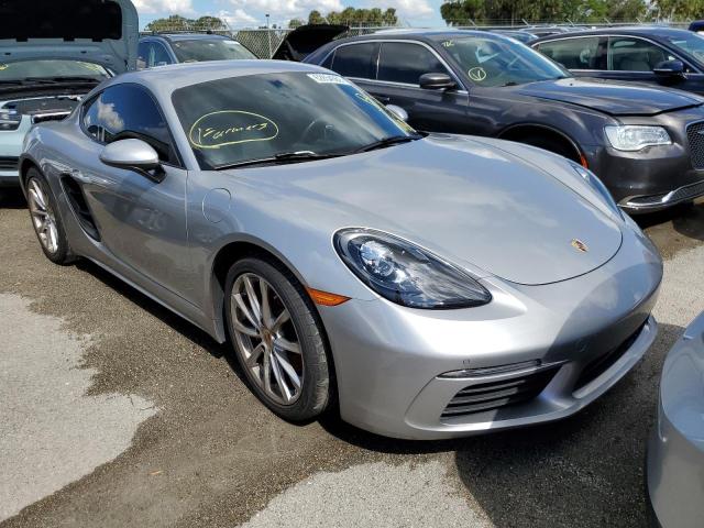 PORSCHE CAYMAN 2018 with VIN WP0AA2A85JK261762 - Photo from auction