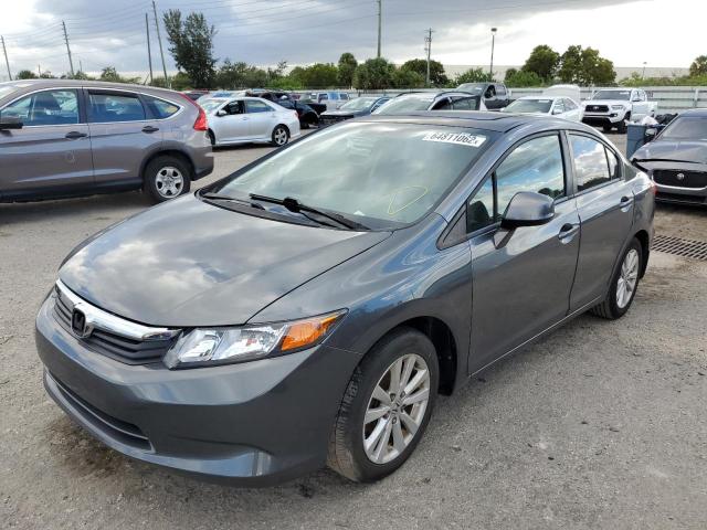 Photo 2 from auction – 2012 HONDA CIVIC EX with VIN 2HGFB2F81CH511361