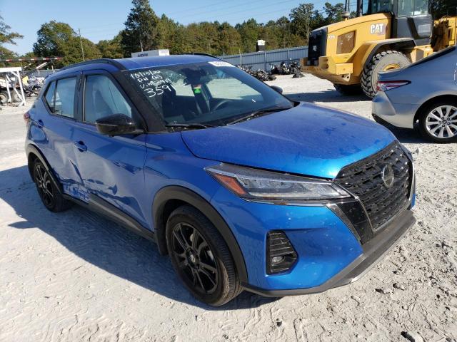 NISSAN KICKS SR 2021 with VIN 3N1CP5DVXML563919 - Photo from auction