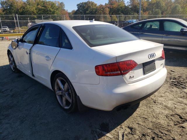 Photo 3 from auction – 2010 AUDI A4 PREMIUM with VIN WAUEFAFL3AN036200