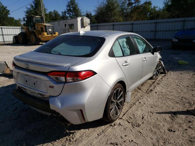 Photo 4 from auction – 2021 TOYOTA COROLLA SE with VIN 5YFS4MCE6MP081805