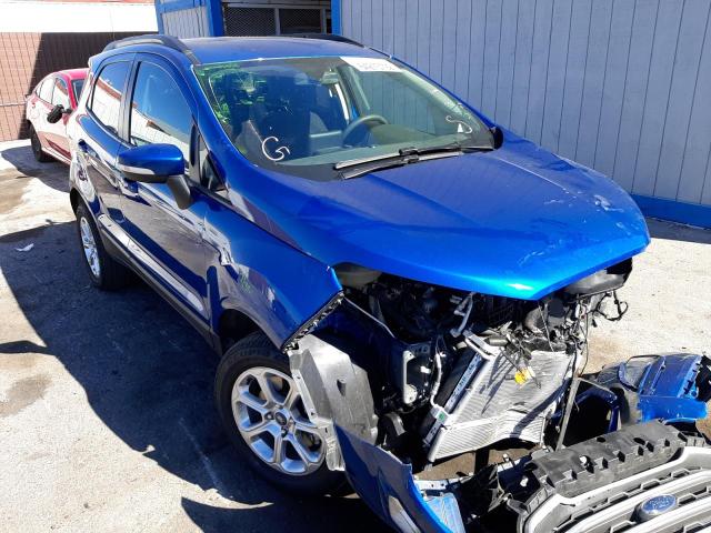 FORD ECOSPORT S 2021 with VIN MAJ6S3GL6MC424735 - Photo from auction