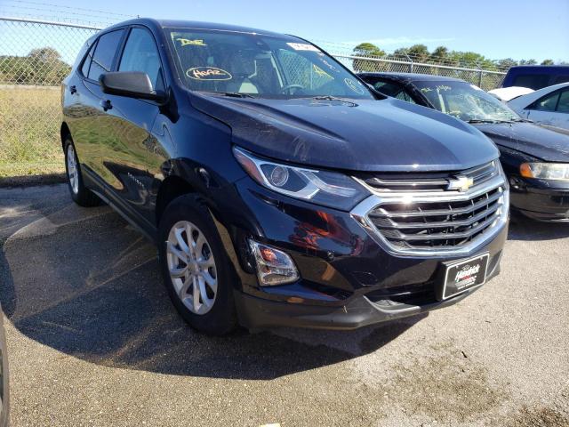 CHEVROLET EQUINOX LS 2021 with VIN 3GNAXHEV1MS117448 - Photo from auction