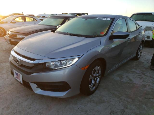 Photo 2 from auction – 2017 HONDA CIVIC LX with VIN 19XFC2F51HE075776