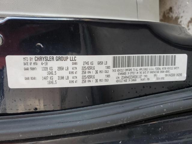 Photo 10 from auction – 2010 DODGE GRAND CARA with VIN 2D4RN4DE5AR301167