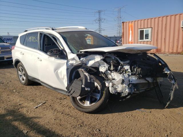 TOYOTA RAV4 XLE 2015 with VIN JTMRFREV7FJ035071 - Photo from auction