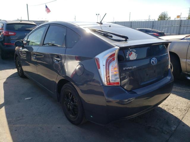 Photo 3 from auction – 2014 TOYOTA PRIUS with VIN JTDKN3DU8E1821812