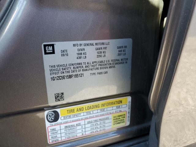 Photo 10 from auction – 2011 CHEVROLET MALIBU 1LT with VIN 1G1ZC5E15BF185121