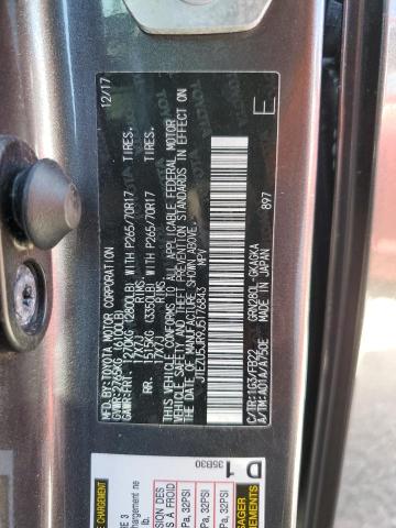 Photo 10 from auction – 2018 TOYOTA 4RUNNER SR with VIN JTEZU5JR9J5176843