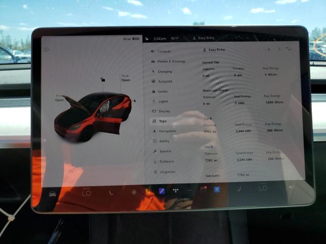 Photo 8 from auction – 2022 TESLA MODEL Y with VIN 7SAYGDEE9NF431099